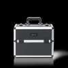Makeup Case Silver Stripe (KC-156-SS)