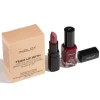 TEAM UP WITH Lipstick Matte & O2M Breathable Nail Enamel Makeup Set